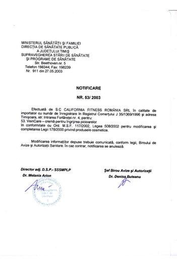 Calivita Cremă pentru eliminarea senzației de greutate la nivelul picioarelor VeinCare (75 ml) - Calivita