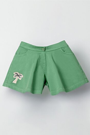 HAUSEkids 8-14 Years Miami Paloma Girl's Shorts-Green
