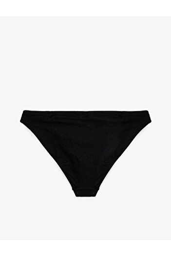 Koton Textured Classic Bikini Bottom