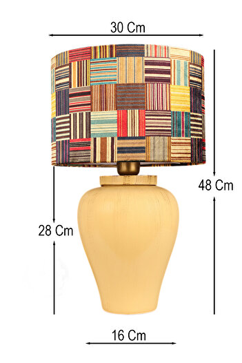 Hmydesign Coloretta Handmade Decorative Ceramic Lampshade