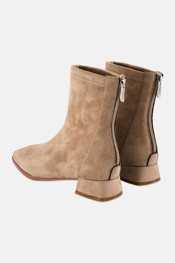 Steve Madden Women Ention Faux Suede Boots, Khaki
