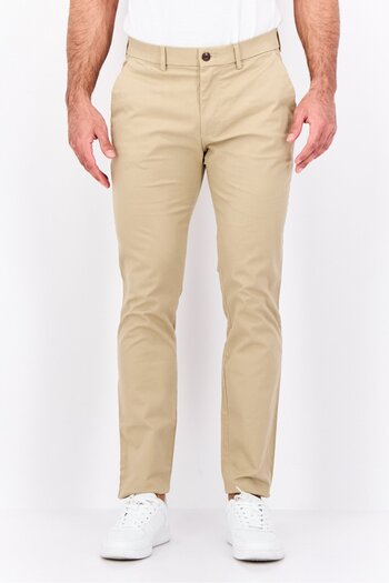 GAP Men Skinny Fit Solid Chino Pants, Khaki