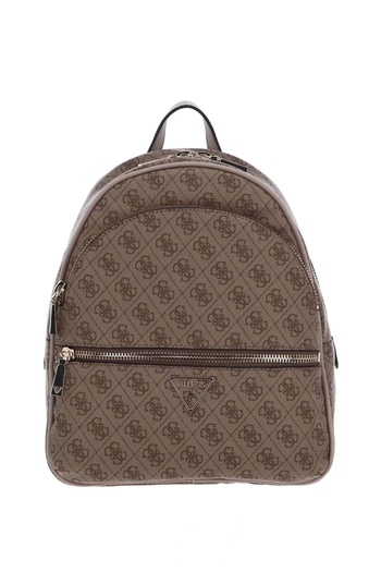Guess Manhattan Large Backpack Women Brown Backpack Hwsg6994330-Ltl