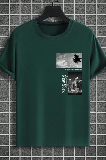 Shine Stone A Nice Printed Unisex Crew Neck Tshirt