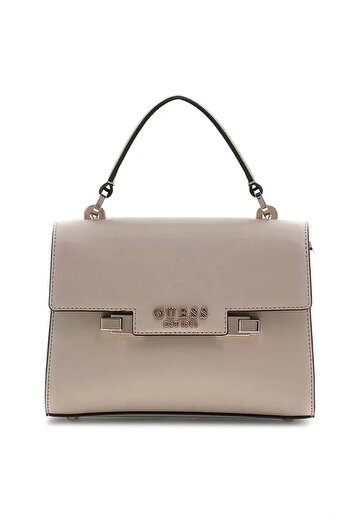 Guess ECO ALDITH MINI TOP HANDLE FLAP Women’s Brown Mini Bag HWEVG964178-TAU