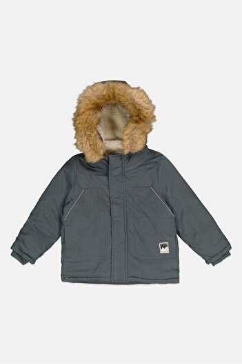 TAPE A L'OEIL Toddlers Boy Solid Puffer Jacket, Hunter Green