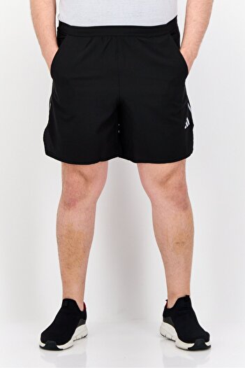 adidas Men Slim Fit 7 Inseam Running Shorts, Black