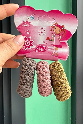 TAKIŞTIR 3 Pack Mixed Color Towel Buckle