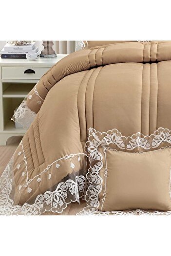 Red Rose Double bedspread, 8-piece event set, quilt size 240 x 260 cm