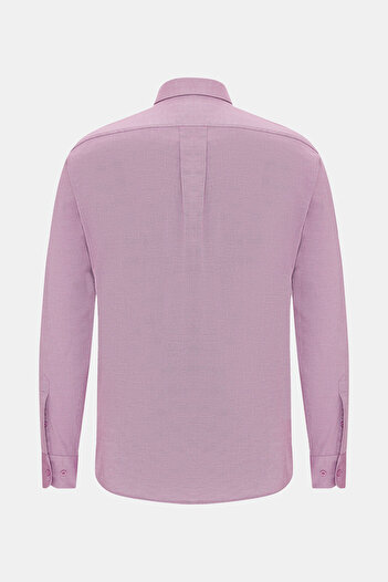 W Collection LİLA UZUN KOLLU GÖMLEK