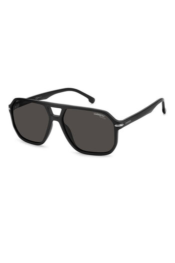 Carrera Men's Black-Smoked Organic Polarized (Uv) Glass Cellulose Acetate (Cellophane) Closed Frame Design Sun g
