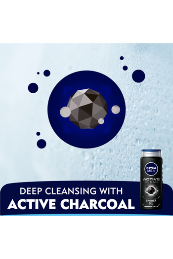 NIVEA Shower Gel Active Clean 500ml 26713 --- NIVEA Shower Gel Active Clean 500ml
