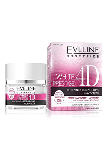 Eveline Eveline White Prestige 4D Intensive Whitening Night Cream - 50 ml