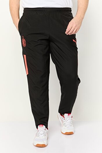 Puma Men Sportswear Fit Drawstring Training Track Pants, Black
