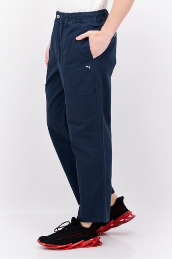 Puma Men Sportswear Fit Outdoor Pants, Navy Blue