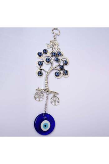 PUFO Feng Shui amulet for protection and luck, Tree of Life and Eye of Horus model, 22 cm