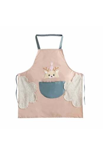 PUFO Deer kitchen apron, cooking apron, universal size