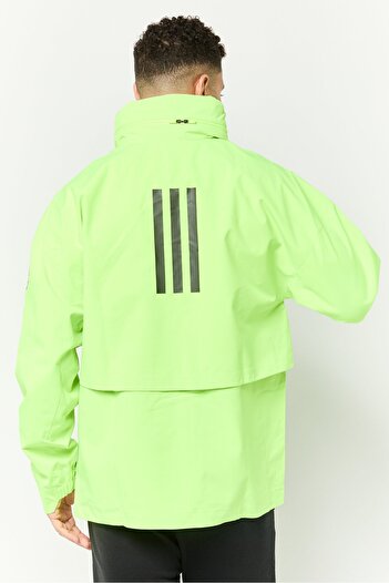 adidas Men Sportswear Fit Long Sleeves Training Jackets, Lime