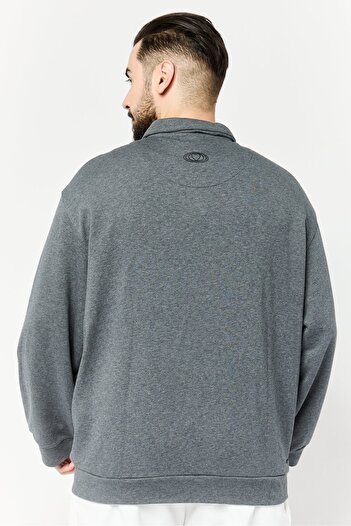 adidas Men Sportswear Fit Long Sleeves Outdoor Jacket, Grey