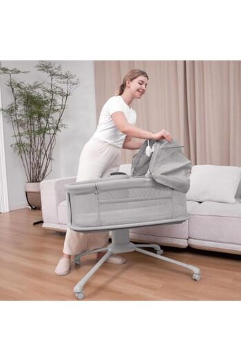 Generic Smart Electric Baby Bedside Crib 3-in-1
