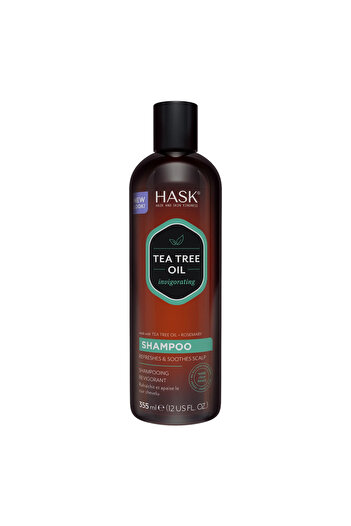 HASK Tea Tree Oil & Rosemary Invigorating Shampoo (355ml)