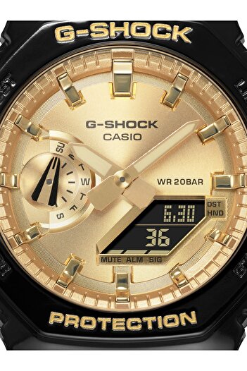 Casio Ανδρικό Ρολόι Casio GA-2100GB-1AER, Quartz, 45mm, 20ATM