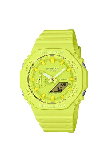 Casio Mens Watch GA-2100-9A9ER, Quartz, 45mm, 20ATM
