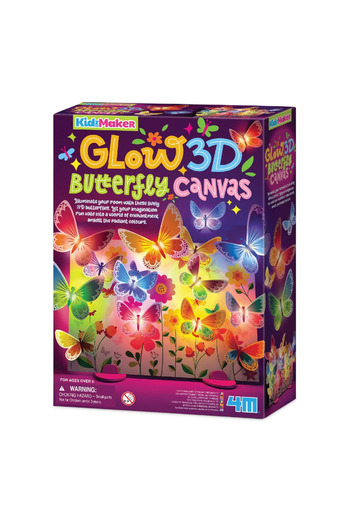4M Creative set - 3D butterfly light panel - KidzMaker