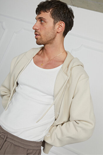 Beyyoglu Oversize Kısa Hoodie