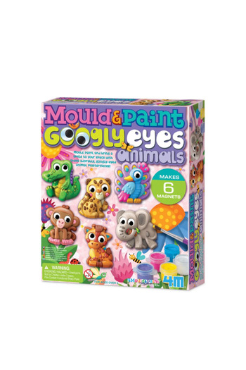4M Creative workshop Model and paint - Animals with moving eyes