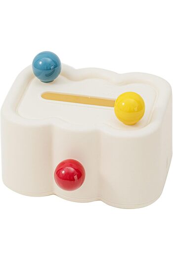 COOYA Cream Colored Tissue Box, Cube Shaped, Suitable for Dresser,Bedside Table,Coffee Table,Office Desk