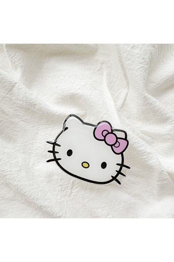 Choice1 A Sanrio Hello Kitty Phone Socket Holder Kawaii Finger Grip Bracket Finger Grip Bracket Desktop Hol.