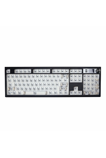 Choice no switch GMK104 black kit GMK104 Mechanical Keyboard Kit Hot Swap bluetooth-compatible Gaming Keybo