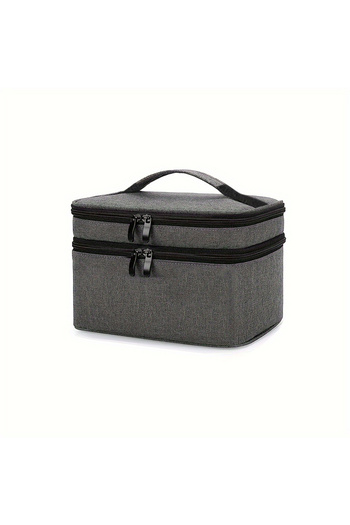 Choice Gray Medicine Organizer Storage Bag Family First Aid Box Pill Bottle Organizer Bag for Emergency Med