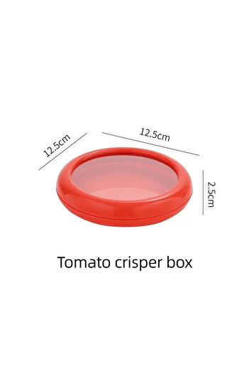 Choice Tomato crisper box Reusable Food Saver Box Half Cut Fruit Fresh Retractable Film Storage Container F