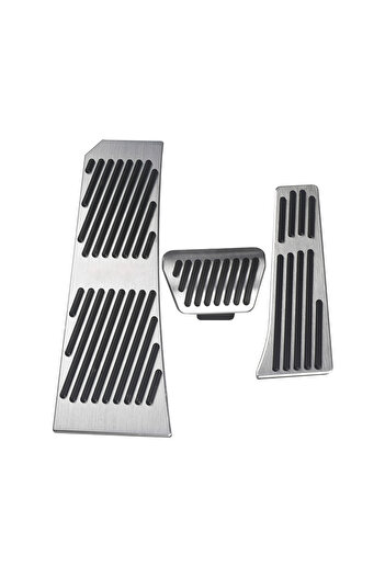 Choice Footrest AT 3pcs Car Accelerator Brake Foot Pedal For BMW 5 6 7 Series X3 X4 F25 F26 Z4 E85 E89 F07