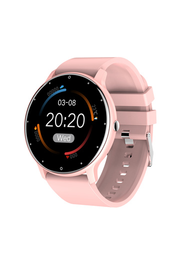 Choice pink Fashion Men's Smart Watch Full Touch Screen Sports Fitness Tracker IP68 Waterproof Bluetooth Sm