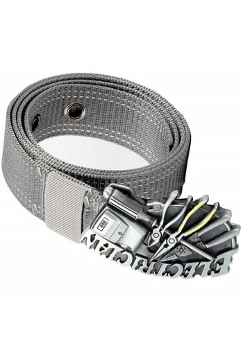 PUFO ELECTRICIAN men's belt 4 x 123 cm, gray
