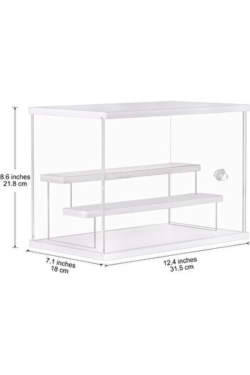 Generic Acrylic Display Case, Display Box, Versatile Collectibles Display Showcase for Action Figures Toys