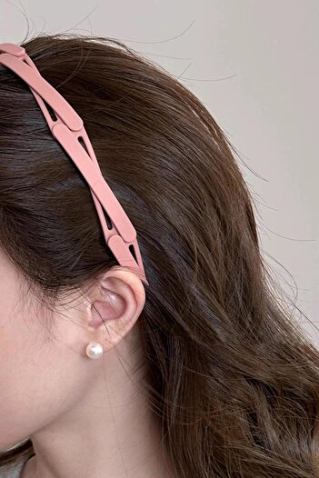 TAKIŞTIR Pink Color Foldable Crown