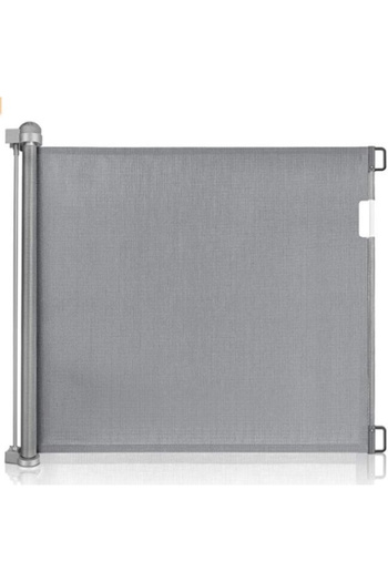 Empria Poarta de siguranta retractabila extra lunga, Empria, 140 cm, Gri, poarta protectie bebe