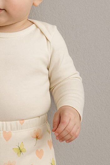 Lullaby Kız Bebek Kelebek Çoraplı Alt