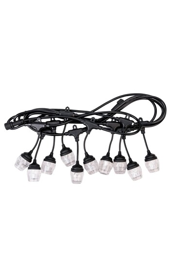 Naimeed Company Ghirlandă luminoasă decorativă, interconectabilă, Naimeed D6097, 5m, 10 becuri LED, lumină albă caldă