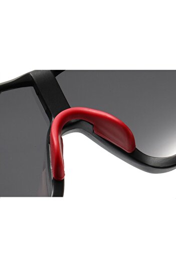 SKYDDAR INNOVATION Cycling and Outdoor Sports Glasses, with PC Frame and Lenses, Unisex 9330 - Black Red Orange