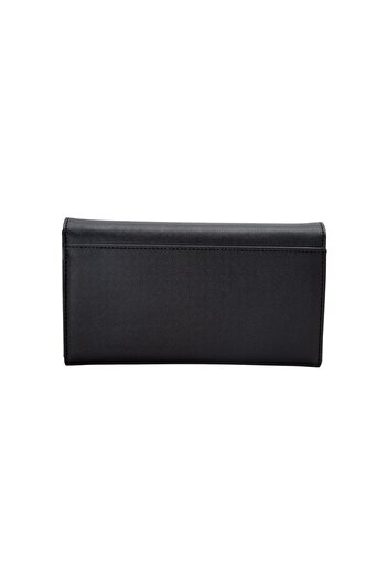 BATA Textured Tri-fold Wallet Black
