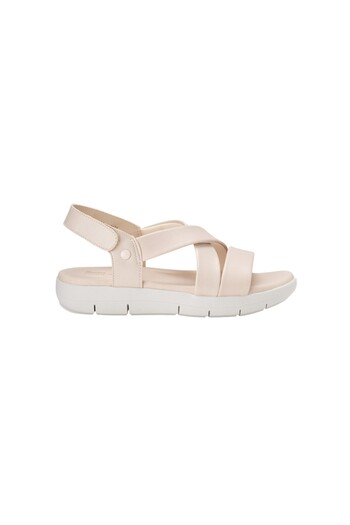 BATA Casual Women Ankle Strap Sandals Beige