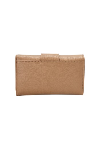 BATA Textured Tri-fold Wallet Beige