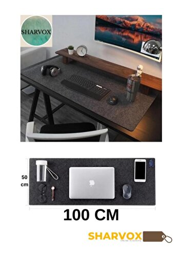 Sharvox Παιχνίδι Mouse Pad Felt Desk Organizer και Οργάνωση γραφείου εργασίας 50x100 cm
