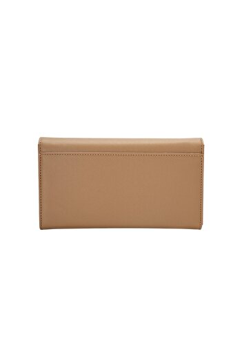 BATA Textured Tri-fold Wallet Beige