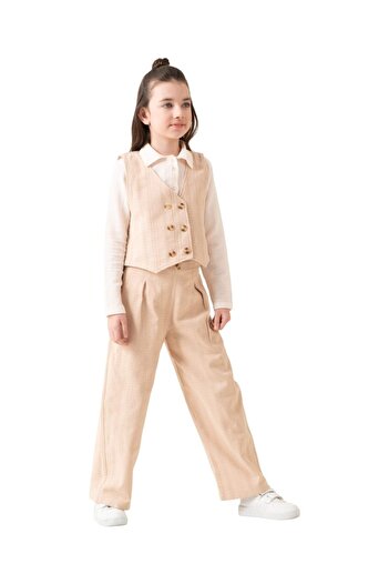 ecolkız Vest Set girl team